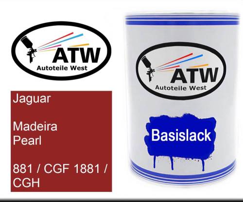 Jaguar, Madeira Pearl, 881 / CGF 1881 / CGH: 500ml Lackdose, von ATW Autoteile West.